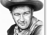 John Wayne Birthday Card John Wayne Greeting Cards for Sale