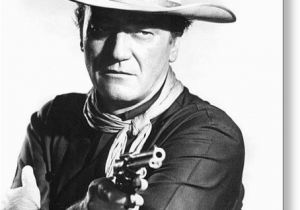John Wayne Birthday Card John Wayne In the Man who Shot Liberty Valance Greeting