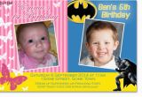 Joint Birthday Invitations for Kids Cu1134 Kids Joint Birthday Party Invitation Twins