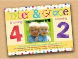 Joint Birthday Invitations for Kids Joint Party Cute Idea for the Kids Pinterest