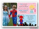 Joint Birthday Invitations for Kids Party Invitations Simple Design Joint Birthday Party