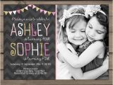 Joint Birthday Invites Joint Birthday Invitation Girls Joint Birthday Party