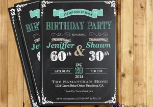Joint Birthday Invites Joint Birthday Party Invitations for Adults Cimvitation