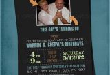 Joint Birthday Invites Joint Milestone Surprise Birthday Party Invite Double Party