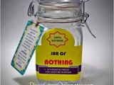 Joke Birthday Presents for Him Best Gag Gift A Jar Of Nothing Funny Gift by Daisychainonline