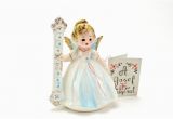 Josef Birthday Girls Vintage Josef Birthday Girl Angel Figurine Mint Josef