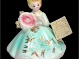 Josef originals Birthday Girls Josef originals June Birthday Girl Music Box From