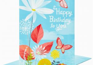 Jumbo Birthday Cards Hallmark Joyful butterflies Pop Up Jumbo Birthday Card 16