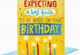 Jumbo Birthday Cards Hallmark Make A Fuss Cake Decoration Jumbo Birthday Card 16