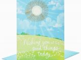 Jumbo Birthday Cards Hallmark Ray Of Sunshine Jumbo Encouragement Card 16 Quot Greeting