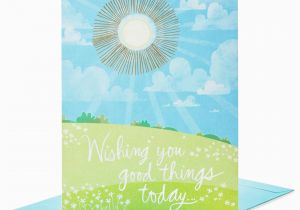 Jumbo Birthday Cards Hallmark Ray Of Sunshine Jumbo Encouragement Card 16 Quot Greeting