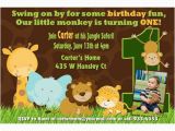 Jungle First Birthday Invitations 17 Safari Birthday Invitations Design Templates Free