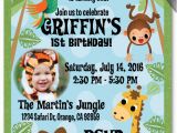 Jungle First Birthday Invitations 17 Safari Birthday Invitations Design Templates Free