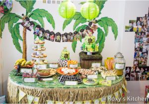 Jungle themed First Birthday Decorations Safari Jungle themed First Birthday Party Part I