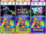 Just Dance Birthday Party Invitations Printable Just Dance Party Invitation Just by