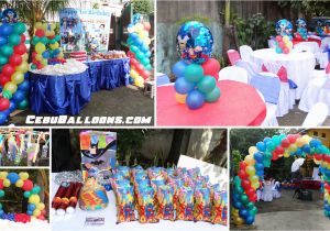Justice League Birthday Decorations Justice League Cebu Balloons and Party Supplies
