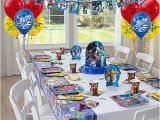 Justice League Birthday Decorations Justice League Party Table Idea Party City