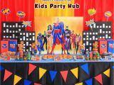Justice League Birthday Decorations Kids Party Hub Justice League themed Birthday Party