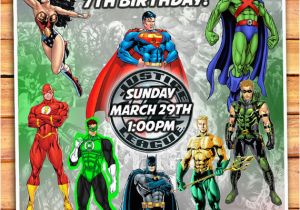 Justice League Birthday Invitations Printable Justice League Birthday Invitations Printable Lijicinu