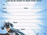 Justice League Birthday Party Invitations 10 Party Invitations Justice League Superman Batman the