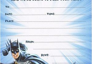 Justice League Birthday Party Invitations 10 Party Invitations Justice League Superman Batman the