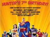 Justice League Birthday Party Invitations Items Similar to Justice League Party Invitation Custom
