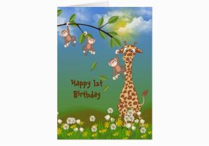 Juvenile Birthday Cards Juvenile Jungle Birthday Card Zazzle