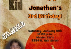 Karate Kid Birthday Invitations Karate Kid Birthday Invitations
