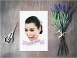 Kardashian Birthday Card Birthday Card Kim Kardashian 39 Ugly Cry 39 by thevintagedeerco