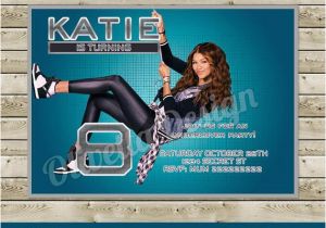 Kc Undercover Birthday Invitations Kc Undercover Invitation for Birthday Party Digital File