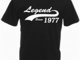 Keepsake 40th Birthday Gifts for Him Legend 1977 T Shirt Mens 40th Birthday Gifts Presents