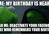 Kermit Birthday Memes Evil Kermit Meme Imgflip