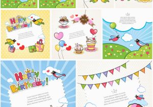 Kids Birthday Cards to Print Kids Vector Graphics Blog