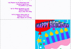 Kids Birthday Cards to Print Printable Birthday Cards