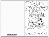 Kids Birthday Cards to Print Wonderland Crafts Birthday Cards