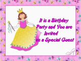 Kids Birthday Invitation Messages Kids Birthday Invitations Post Card From 365greetings Com