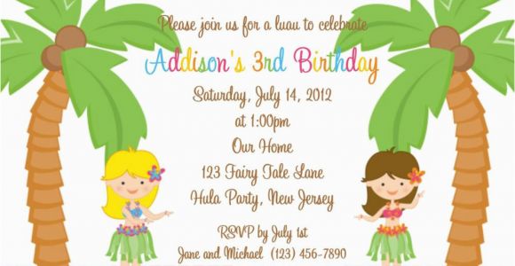 Kids Birthday Invitation Quotes 18 Birthday Invitations for Kids Free Sample Templates