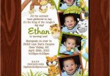 King Of the Jungle Birthday Invitations Items Similar to King Of the Jungle Photo Birthday