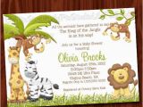 King Of the Jungle Birthday Invitations King Of the Jungle Baby Shower Invitation Printable