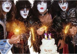 Kiss Birthday Meme Happy Birthday Rock N Roll themed Happy Birthday Kiss