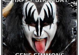Kiss Birthday Meme Kissopolis Happy Birthday Gene Simmons