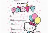 Kitten Birthday Party Invitations Buy Hello Kitty Party Invites From Fun Party Supplies