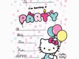 Kitten Birthday Party Invitations Buy Hello Kitty Party Invites From Fun Party Supplies