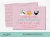 Kitten Birthday Party Invitations Cat Birthday Invitation Kitten Birthday Party Kitty Party