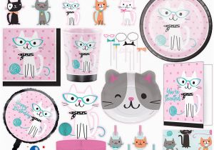 Kitty Cat Birthday Party Decorations Purr Fect Kitty Cat Birthday Party Tableware Decorations