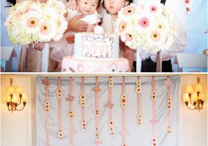 Korean 1st Birthday Decorations How Tweet It is to Turn One Dol First Birthday Party