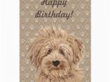 Labradoodle Birthday Card Beautiful Labradoodle Dog Painting Birthday Card Zazzle