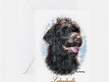 Labradoodle Birthday Card Labradoodle Greeting Cards Thank You Cards and Custom