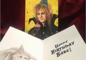 Labyrinth Birthday Card Jareth Labyrinth Birthday Card