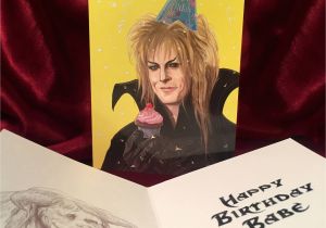 Labyrinth Birthday Card Jareth Labyrinth Birthday Card